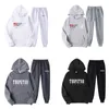 Kolorowy Trapstar Tracksuit męskie bluzy dresowe spodnie damskie damskie sporty zestaw bluzy spodnie garnituru S-3xl