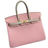 Designer Familiehandtas Pure Wax Draad Togo Koe Lederen Tas 30 Lychee Patroon sbag25swift Dames