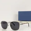 Nouveau design de mode lunettes de soleil œil de chat 0837SK monture en métal forme simple style polyvalent et populaire confort à porter des lunettes de protection UV400 en plein air