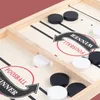 Autres jouets Jeu de rondelle de fronde rapide interactif Enfants Paced Table en bois Jeux de gagnant de hockey Parent-enfant Jouets d'échecs Jeu de bataille de bureau 231019