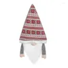 Juldekorationer y9re gnome träd toppare 25,6 tum stor svenska tomte plysch Santa noSs droppleverans hem trädgård festlig del dhcq3