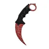 Knife 7.48 Cs Go Karambit Couteau Lame Fixe Survie Tactique Formation En Plein Air Cam Chasse Griffe Couteaux Edc Mti Outil Maison Jardin Outils Dhiip