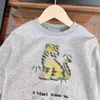 Maglione per bambini autunno 23s Felpe con stampa tigre per cartoni animati per ragazzo ragazza Taglia 100-160 CM pullover per bambino girocollo Sep15