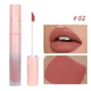 Lip Gloss 4 Colors Matte Velvet Non-Stick Cup Waterproof Long-lasting Liquid Lipstick Cosmetic Sexy Red Glaze Fashion Makeup