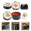 Party Decoration 6Pcs Fake Sushi Model Simulation Rice Roll Artificial Food Po Props