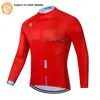 Cycling Jackets Winter Fleece Long Sleeve Cycling Jerseys MTB Bicycle Cycling Clothing Winter Ropa Ciclismo Man's Warm Mountain Bike Jacket 231018