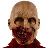 Máscaras de festa demônio crânio cosplay filme de terror skinhead boca torta zumbi máscara de crânio halloween adulto traje acessórios adereços 231019