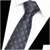 Stropdassen Zijden stropdas 7,5 cm bloemenstropdas High Fashion geruite stropdassen voor mannen Slanke katoenen das-stropdassen Heren Gravatas 220506 Mode Acce Dhpmj