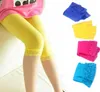 14 couleurs enfants bébé filles velours couleur bonbon Leggings été filles dentelle Leggings enfants pantacourt