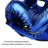 Skyddsutrustning Professionella vuxna män Kvinnor Kick Boxing Sanda MMA Hjälm Fullt skydd för att skydda näsa Free Combat Beam Full-Face Head Gear 231018
