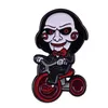 Pins Broches DZ1012 90s Horror Collection Movie Emaille Pin Badge Tas Kleding Revers Vrouwen Mannen Sieraden Gift264B