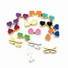 Charms Selling 10Pcs Lot Eyeglasses Floating Living Glass Memory Locket DIY Jewelry306e