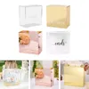 Party Supplies Wedding Boxes Blessing Card Gift Box Stor akryl för pengar DIY