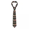 Bow Ties Peach Fruit Men Women Necktie Slim Polyester 8 Cm Narrow Neck Tie For Mens Accessories Cravat Props