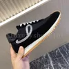 Designer Casual Schoenen Dames Flow Runner Sneakers Nylon Suède Trainers Heren Dames Vintage Schoenen Veterschoenen Toenemende Lederen Platform Sneaker Maat 35-44