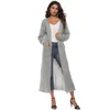 Kadın Ceketler Kış Kadınlar için Kış Boyutu Giysiler Sonbahar Uzun Kollu Açık Kape Sıradan Ceket Bluz Kimono Ceket