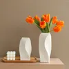 Vases Simple style japonais en céramique hydroponique fleur vase décoration salon table à manger arrangement