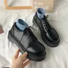 Zapatos de vestir Negro Marrón Vintage Pisos Zapatos Mujer Otoño Verano Moda Cómodo con cordones Plataforma Oxford Mocasines Zapatos náuticos casuales 231018