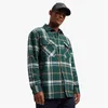 Men's Casual Shirts Autumn Winter For Men Cotton Long Sleeve Plaid Brushed Flannel Shirt Jackets Unisex Hip Hop Warm Thermal Jacket