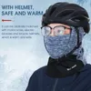 Ciclismo Caps Máscaras West Biking Crianças Adolescente Ciclismo Cap Quente Inverno Ao Ar Livre Esporte Headgear Bicicleta Balaclava Neck Warmer Ski Bicicleta Running Hat 231019