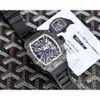 SUPERCLONE Rm12 Active Tourbillon Montres Montre-bracelet Montre de créateur Swiss Standard Tourbillon Mouvement Rm12-01 Titane Céramique Carbon999 Montres de luxe