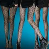 Chaussettes sexy Gothique Noir Bas Résille Collants Femmes Sexy Nylon Sheer Collants Lolita Creux Toile D'araignée Floral Dentelle Collants Grande Taille Q231019