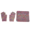 Stingy Rand Hoeden Imitatie Kasjmier Winter Babymuts Handschoenen Sjaal Set Fleece Warmer Sjaals Dikke Breimutsen Jongen Meisje Schattig Pompom Kindermuts 231019