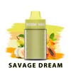 Savage Vape Juice Bottle 10000 ångor Disponibel Puff Bar 22 ml 650mAh 10000 Puff Vape Bulk Airflow Control Mesh Coil Raddningsbar 2% 3% 5% engångscigarettkina