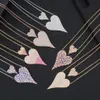 Moederdag Cadeau Trendy Sierlijke Initial Chokers Ketting Gepersonaliseerde Hart Stapelbare Kettingen voor vrouwen vriendin Vrouw gif297S