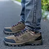 Kleding Schoenen XEK Herfst Mannen Laarzen Ademend Paar Man Casual Waterdichte Antislip Sneakers Big Size 45 ZLL266 231019