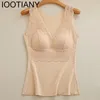 Canotte da donna IOOTIANY Abbigliamento invernale Intimo termico Gilet taglie forti Donna Top caldo Abbigliamento interno