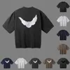 Designer de t-shirts pour hommes Kanyes Classic Wests Shirt trois partis de la paix de paix Dove Wash Water High Street Mens et Womens302h