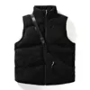 Herren down Parkas Korean Winter Vest Mode Harajuku Weste ärmellose Männer warme dicke Jacke mit Rucksack Cord -Herren neuer Herbstmäntel J231019