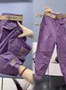 Pantalons pour femmes s coton boutons en métal de haute qualité couleur unie femmes 2023 automne printemps pantalon décontracté ample 231018