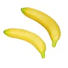 Party Decoration Fruit Home Decor Props Lightweight Artificial Bananas Plastic Foam Decorative Simulation High Quality Practical