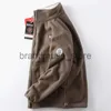 Giacche da uomo Giacca invernale in pile da uomo Tasche Tinta unita Giacca in pile polare casual Abbigliamento caldo addensato a prova di freddo Capispalla taglie forti J231019