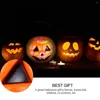 Piatti Secchio di zucca di Halloween Contenitore di caramelle Forniture Decorazione Lampada Secchi di stoccaggio Giochi di ruolo per feste Contenitori di plastica