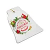 Decorações de Natal em branco sublimação ornamento cerâmico 3 polegadas Natal personalizado ornamentos artesanais para árvore casa jardim festi dh6jp