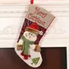 Christmas Decorations Creative Large Christmas Stocks Gifts Clothing Art Santa Claus Socks Childrens Christmas Gift Wrapping Wall Stove Tree Christmas Decoratio