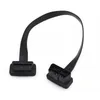 EnruigeOK 30cm/1ft Low Profile OBD II OBD2 Car Scanner Extension Cable Connector With Flat Ribbon All 16pin Aonnected