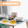 Kommen 20 stuks afhaalkom Instant gekookte pittige potcontainers Aluminium wegwerp