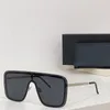 new fashion design sunglasses 364 frameless shield lens metal frame avantgarde show style uv400 protection glasses