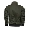 Jaquetas masculinas jaqueta bomber primavera outono algodão casual blusão casaco outwear suporte fino tático militar masculino 231018