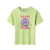 Designer Mode Enfants Tops T-shirt G lettre marque de luxe motif de dessin animé costume d'été garçons filles chemise enfants vêtements CHD2310193 esskids