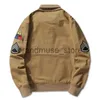 Мужские куртки Мужская куртка-цистерна с вышивкой нашивка на плече Военная форма Ретро-одежда Тактический хлопковый армейский бомбер Негабаритный винтаж 6XL J231019