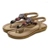 Sandalen Sommer Bohemian Open Toe Damenschuh Artikelnummer