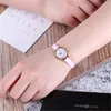 Armbandsur 2023 Fashion Mini Watches For Woman Girls Fine Strap Quartz Analog Wrist Watch Travel Souvenir födelsedagspresenter Montre Femme