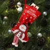 Dekoracje świąteczne ognioodporne pończochy świąteczne nie są łatwe do przełamania zapachu trwałego i atmosferycznego Dekoracja Props świąteczne skarpetki na prezent x1019