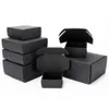 Подарочная упаковка Черная упаковочная коробка Подарочная коробка Мыльница поддерживает печать нестандартного размера 231019