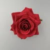 Dekorativa blommor 2st 10 cm stora organza Artifical Rose Head för kläder och skor dekoration bröllopsfestartiklar